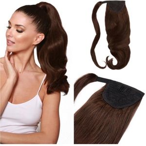 Cashmere Hair BROWN HUMAN HAIR PONYTAIL EXTENSION